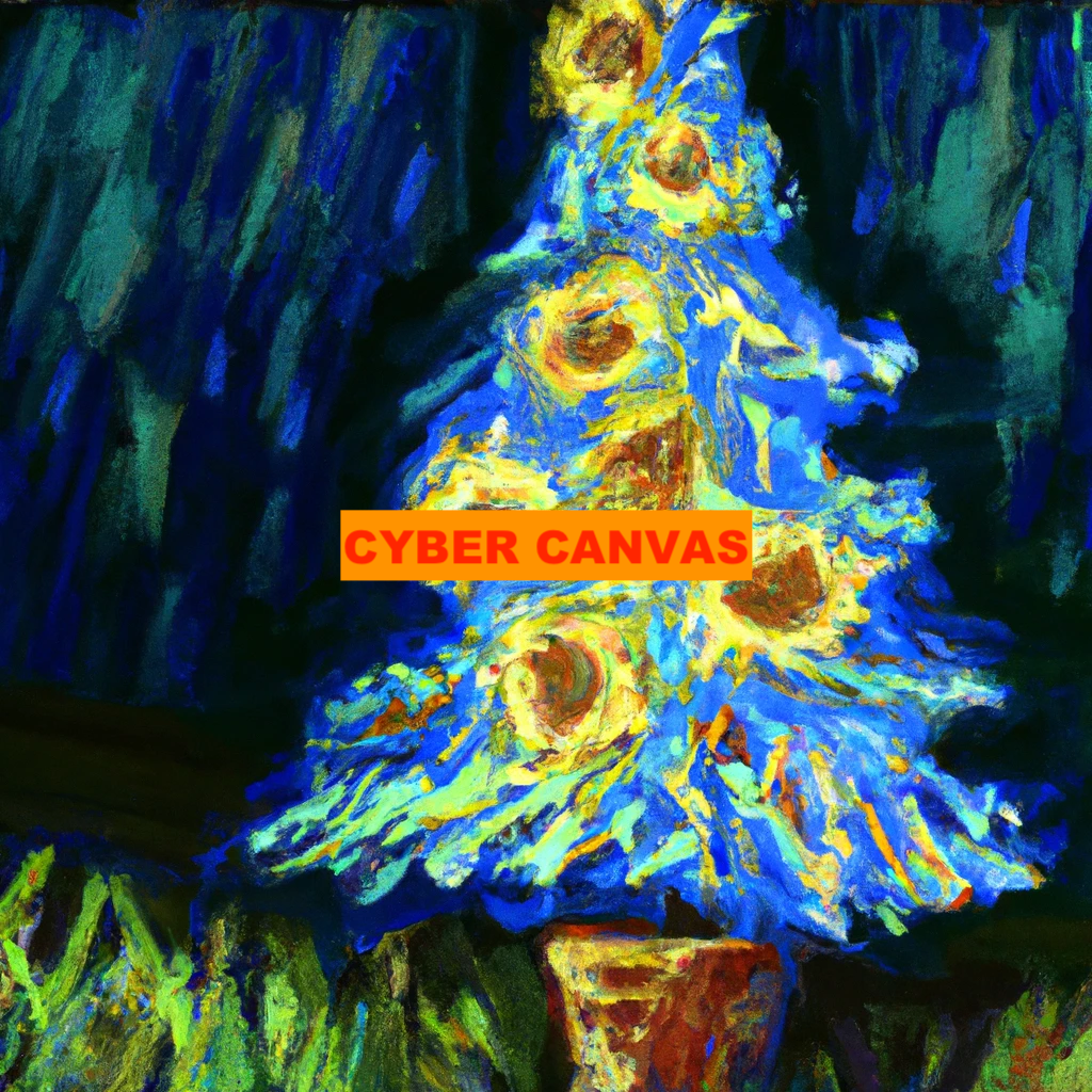 Van Gogh - Christmas Tree - 3